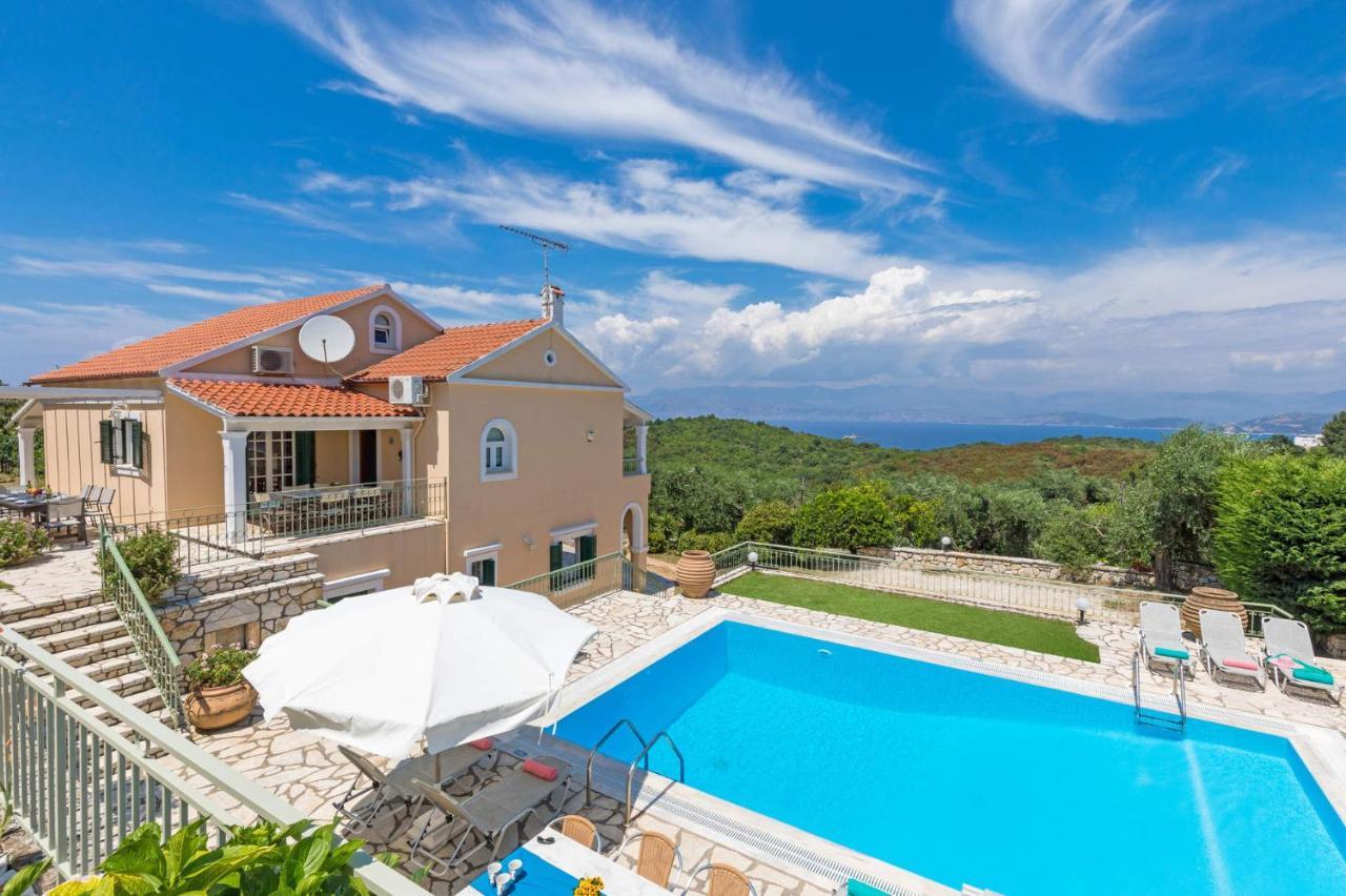 Villa Ftelias By Villa Plus Agios Stefanos  Exterior photo