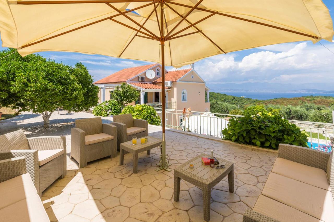 Villa Ftelias By Villa Plus Agios Stefanos  Exterior photo