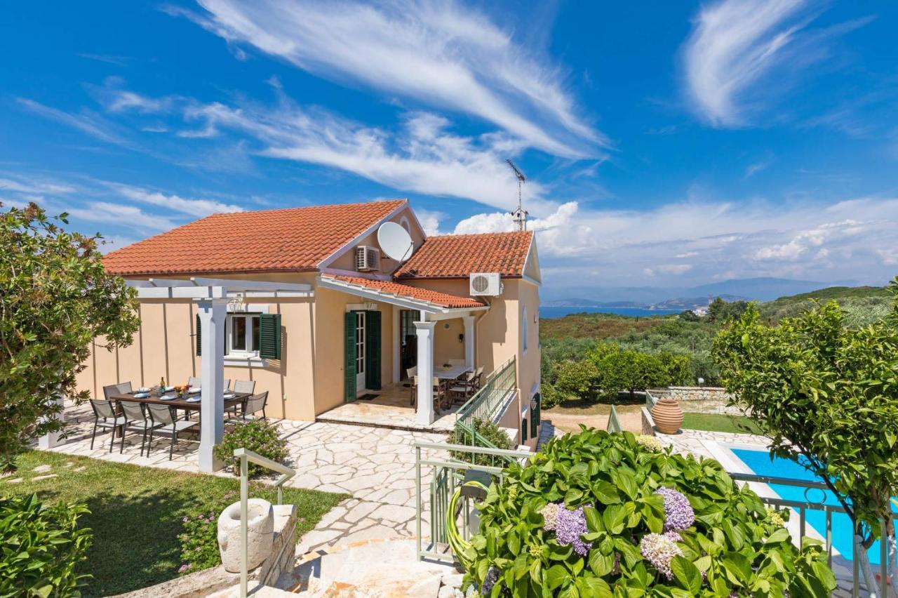Villa Ftelias By Villa Plus Agios Stefanos  Exterior photo