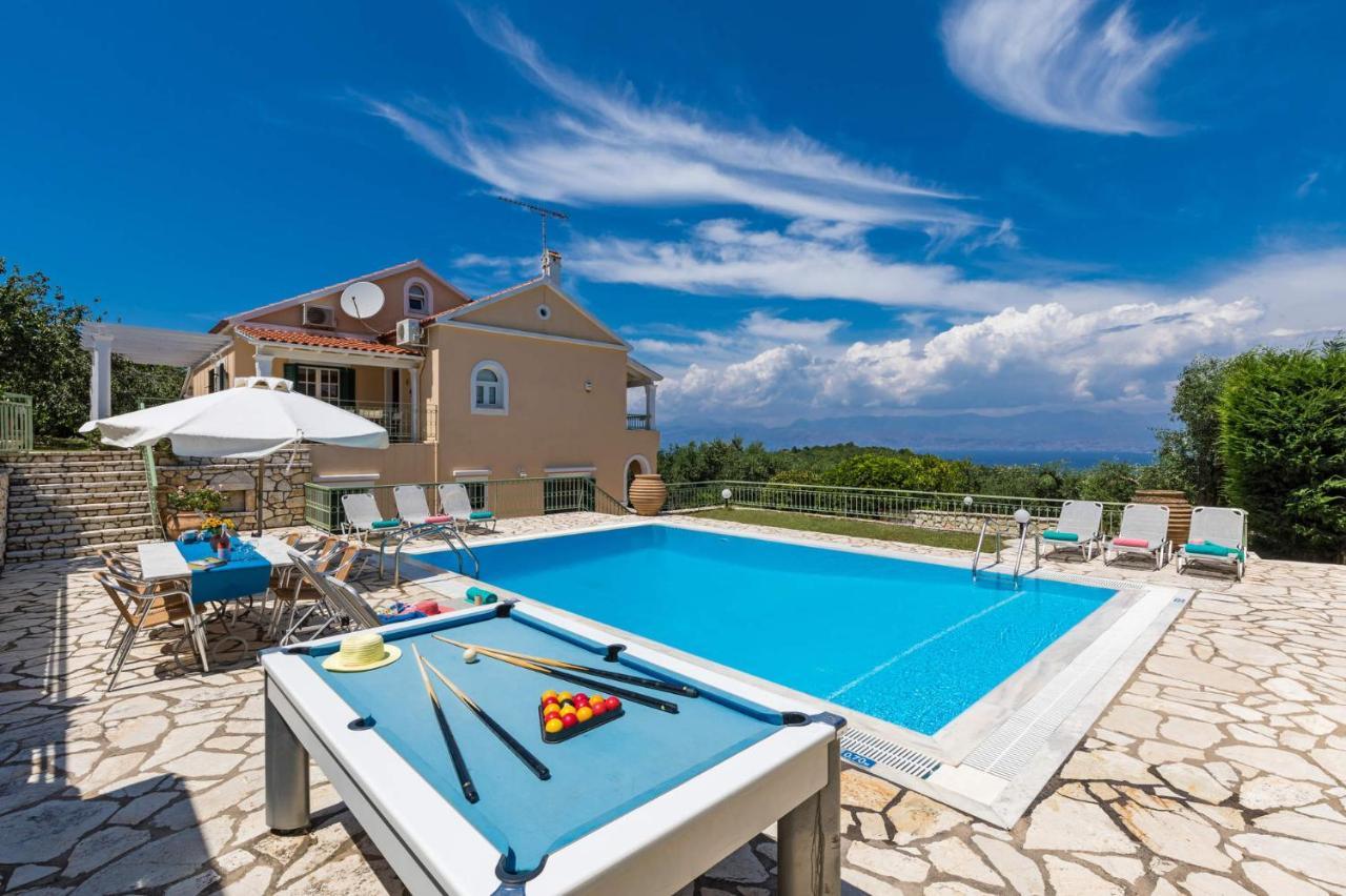 Villa Ftelias By Villa Plus Agios Stefanos  Exterior photo